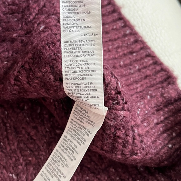 NWT - Fat Face Women’s Turtleneck Cable Knit Sweater - US 8/M - Picture 14 of 14